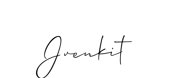 How to make Jvenkit name signature. Use Allison_Script style for creating short signs online. This is the latest handwritten sign. Jvenkit signature style 2 images and pictures png