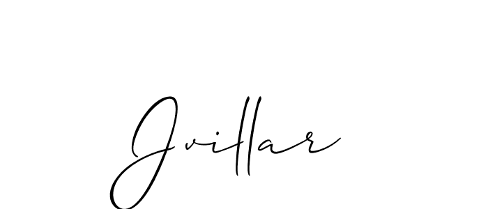 It looks lik you need a new signature style for name Jvillar. Design unique handwritten (Allison_Script) signature with our free signature maker in just a few clicks. Jvillar signature style 2 images and pictures png