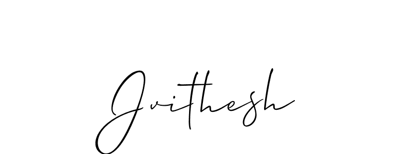 How to make Jvithesh name signature. Use Allison_Script style for creating short signs online. This is the latest handwritten sign. Jvithesh signature style 2 images and pictures png