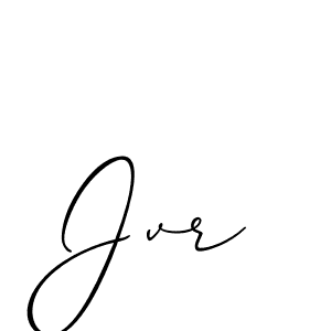 if you are searching for the best signature style for your name Jvr. so please give up your signature search. here we have designed multiple signature styles  using Allison_Script. Jvr signature style 2 images and pictures png