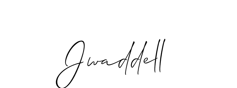 Also we have Jwaddell name is the best signature style. Create professional handwritten signature collection using Allison_Script autograph style. Jwaddell signature style 2 images and pictures png