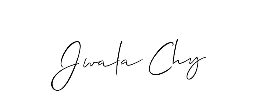 Also You can easily find your signature by using the search form. We will create Jwala Chy name handwritten signature images for you free of cost using Allison_Script sign style. Jwala Chy signature style 2 images and pictures png