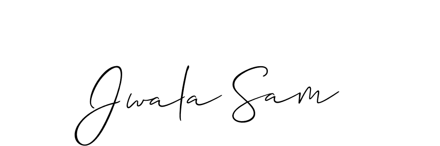 Check out images of Autograph of Jwala Sam name. Actor Jwala Sam Signature Style. Allison_Script is a professional sign style online. Jwala Sam signature style 2 images and pictures png