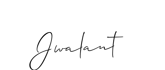 You should practise on your own different ways (Allison_Script) to write your name (Jwalant) in signature. don't let someone else do it for you. Jwalant signature style 2 images and pictures png