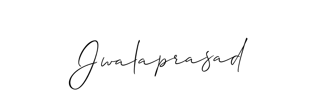 You should practise on your own different ways (Allison_Script) to write your name (Jwalaprasad) in signature. don't let someone else do it for you. Jwalaprasad signature style 2 images and pictures png