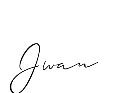 Also we have Jwan name is the best signature style. Create professional handwritten signature collection using Allison_Script autograph style. Jwan signature style 2 images and pictures png