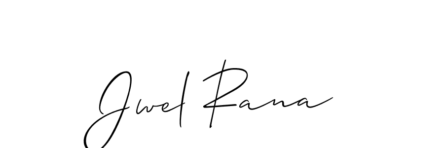 Check out images of Autograph of Jwel Rana name. Actor Jwel Rana Signature Style. Allison_Script is a professional sign style online. Jwel Rana signature style 2 images and pictures png