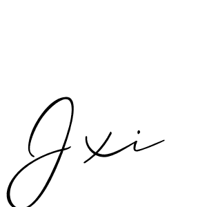 Also we have Jxi name is the best signature style. Create professional handwritten signature collection using Allison_Script autograph style. Jxi signature style 2 images and pictures png