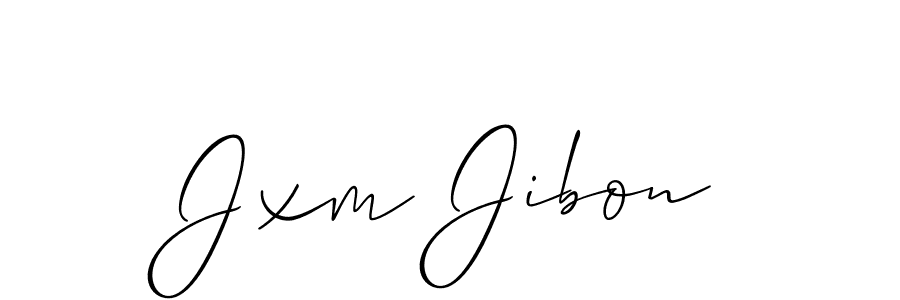Similarly Allison_Script is the best handwritten signature design. Signature creator online .You can use it as an online autograph creator for name Jxm Jibon. Jxm Jibon signature style 2 images and pictures png