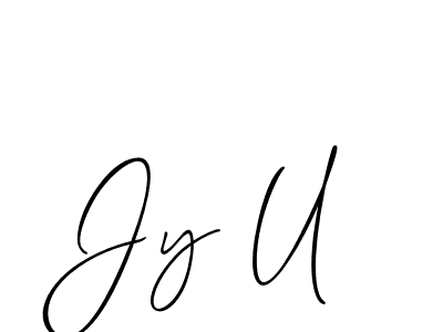 Allison_Script is a professional signature style that is perfect for those who want to add a touch of class to their signature. It is also a great choice for those who want to make their signature more unique. Get Jy U name to fancy signature for free. Jy U signature style 2 images and pictures png