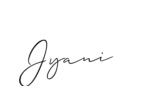 Here are the top 10 professional signature styles for the name Jyani. These are the best autograph styles you can use for your name. Jyani signature style 2 images and pictures png