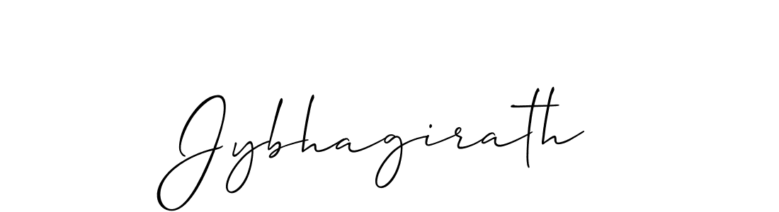 Allison_Script is a professional signature style that is perfect for those who want to add a touch of class to their signature. It is also a great choice for those who want to make their signature more unique. Get Jybhagirath name to fancy signature for free. Jybhagirath signature style 2 images and pictures png