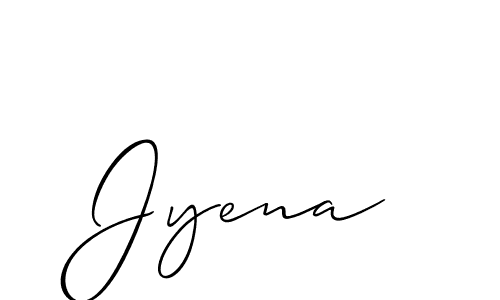 Once you've used our free online signature maker to create your best signature Allison_Script style, it's time to enjoy all of the benefits that Jyena name signing documents. Jyena signature style 2 images and pictures png