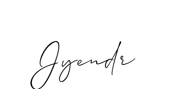 Similarly Allison_Script is the best handwritten signature design. Signature creator online .You can use it as an online autograph creator for name Jyendr. Jyendr signature style 2 images and pictures png