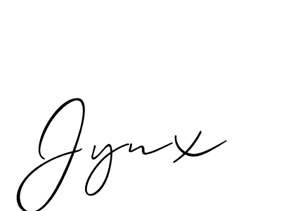 Make a short Jynx signature style. Manage your documents anywhere anytime using Allison_Script. Create and add eSignatures, submit forms, share and send files easily. Jynx signature style 2 images and pictures png