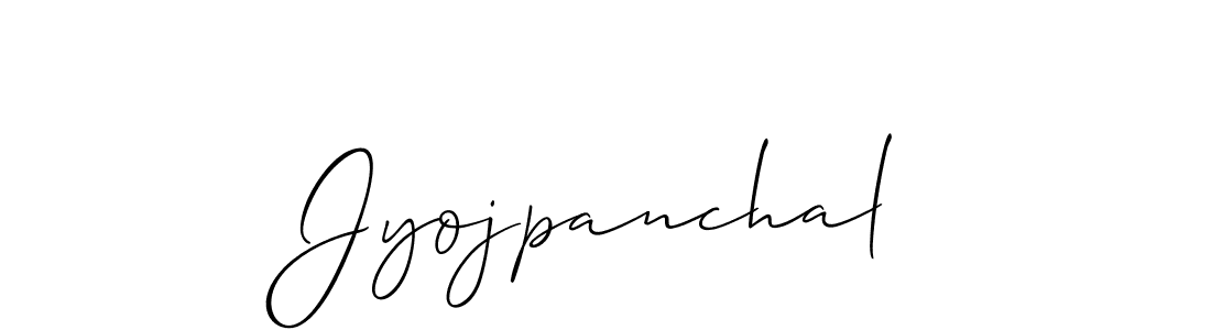 You should practise on your own different ways (Allison_Script) to write your name (Jyojpanchal) in signature. don't let someone else do it for you. Jyojpanchal signature style 2 images and pictures png