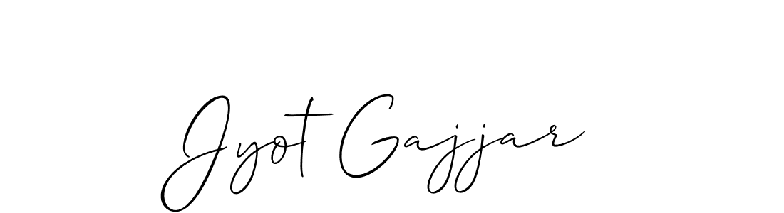 Once you've used our free online signature maker to create your best signature Allison_Script style, it's time to enjoy all of the benefits that Jyot Gajjar name signing documents. Jyot Gajjar signature style 2 images and pictures png