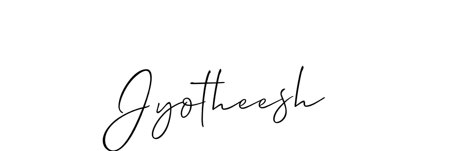 How to Draw Jyotheesh signature style? Allison_Script is a latest design signature styles for name Jyotheesh. Jyotheesh signature style 2 images and pictures png