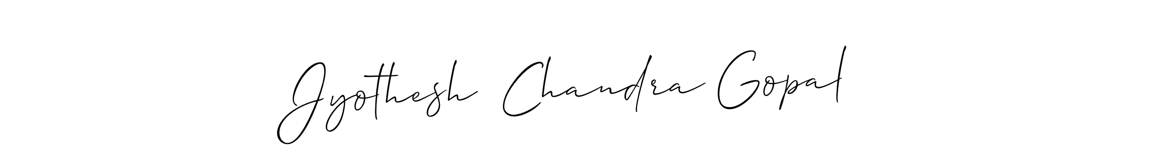 Best and Professional Signature Style for Jyothesh  Chandra Gopal. Allison_Script Best Signature Style Collection. Jyothesh  Chandra Gopal signature style 2 images and pictures png