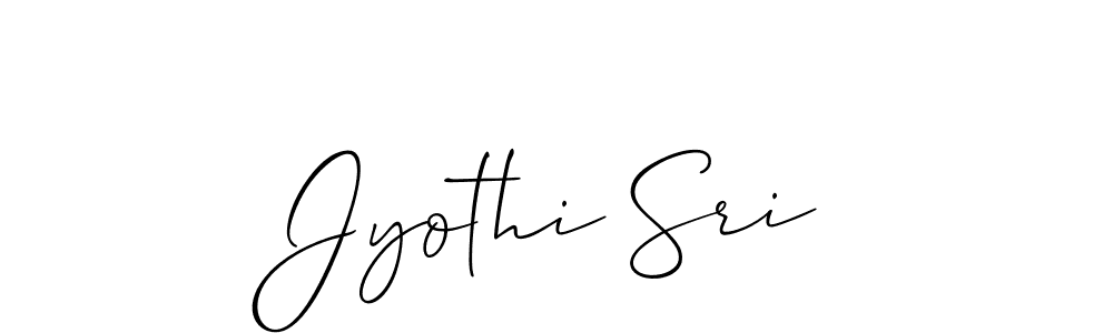 Also You can easily find your signature by using the search form. We will create Jyothi Sri name handwritten signature images for you free of cost using Allison_Script sign style. Jyothi Sri signature style 2 images and pictures png