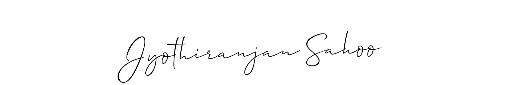 The best way (Allison_Script) to make a short signature is to pick only two or three words in your name. The name Jyothiranjan Sahoo include a total of six letters. For converting this name. Jyothiranjan Sahoo signature style 2 images and pictures png