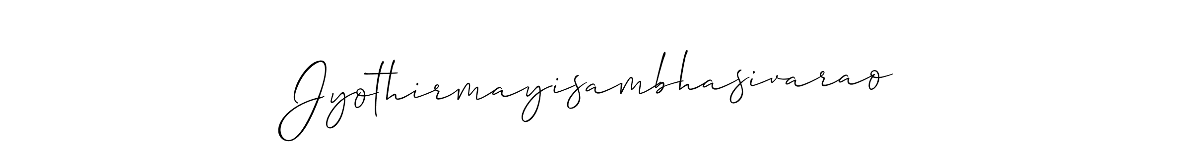 if you are searching for the best signature style for your name Jyothirmayisambhasivarao. so please give up your signature search. here we have designed multiple signature styles  using Allison_Script. Jyothirmayisambhasivarao signature style 2 images and pictures png