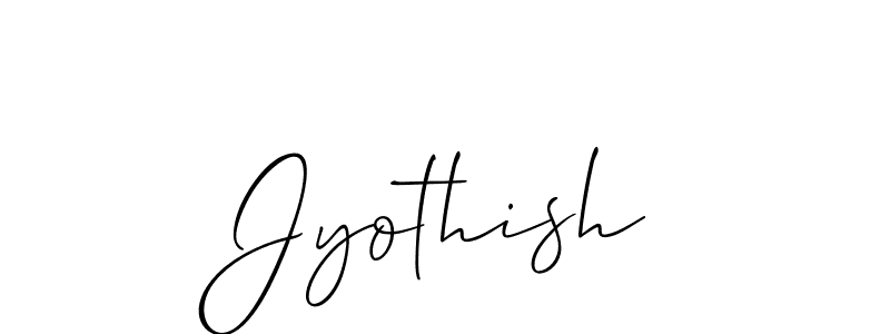 Jyothish stylish signature style. Best Handwritten Sign (Allison_Script) for my name. Handwritten Signature Collection Ideas for my name Jyothish. Jyothish signature style 2 images and pictures png