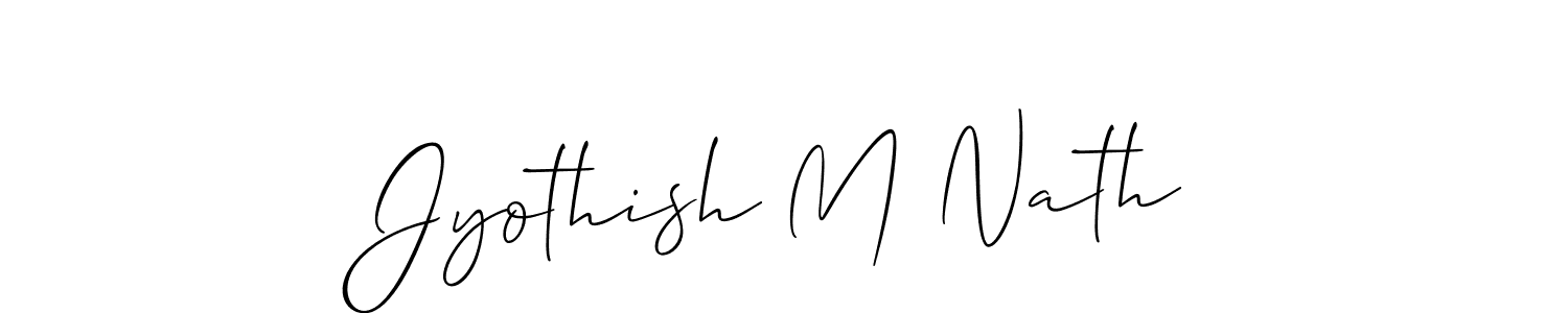 This is the best signature style for the Jyothish M Nath name. Also you like these signature font (Allison_Script). Mix name signature. Jyothish M Nath signature style 2 images and pictures png