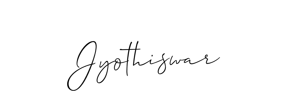 Also we have Jyothiswar name is the best signature style. Create professional handwritten signature collection using Allison_Script autograph style. Jyothiswar signature style 2 images and pictures png