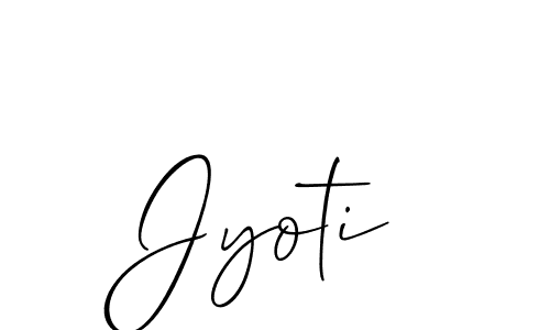How to make Jyoti name signature. Use Allison_Script style for creating short signs online. This is the latest handwritten sign. Jyoti signature style 2 images and pictures png