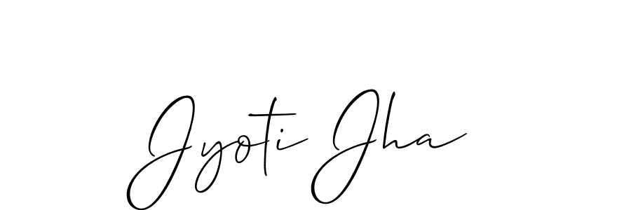 How to Draw Jyoti Jha signature style? Allison_Script is a latest design signature styles for name Jyoti Jha. Jyoti Jha signature style 2 images and pictures png