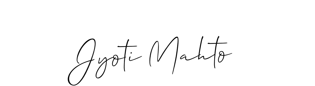 Make a short Jyoti Mahto signature style. Manage your documents anywhere anytime using Allison_Script. Create and add eSignatures, submit forms, share and send files easily. Jyoti Mahto signature style 2 images and pictures png