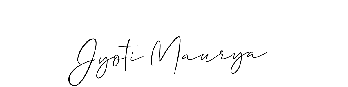 How to Draw Jyoti Maurya signature style? Allison_Script is a latest design signature styles for name Jyoti Maurya. Jyoti Maurya signature style 2 images and pictures png