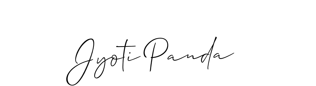 Also You can easily find your signature by using the search form. We will create Jyoti Panda name handwritten signature images for you free of cost using Allison_Script sign style. Jyoti Panda signature style 2 images and pictures png
