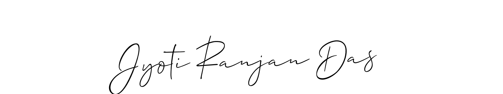 The best way (Allison_Script) to make a short signature is to pick only two or three words in your name. The name Jyoti Ranjan Das include a total of six letters. For converting this name. Jyoti Ranjan Das signature style 2 images and pictures png