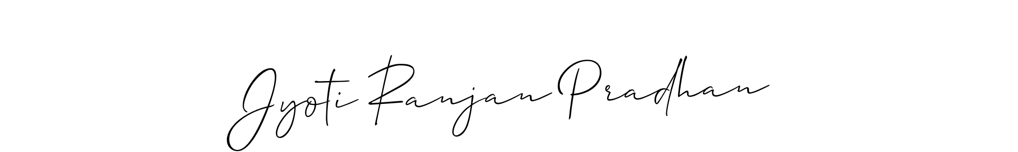 if you are searching for the best signature style for your name Jyoti Ranjan Pradhan. so please give up your signature search. here we have designed multiple signature styles  using Allison_Script. Jyoti Ranjan Pradhan signature style 2 images and pictures png