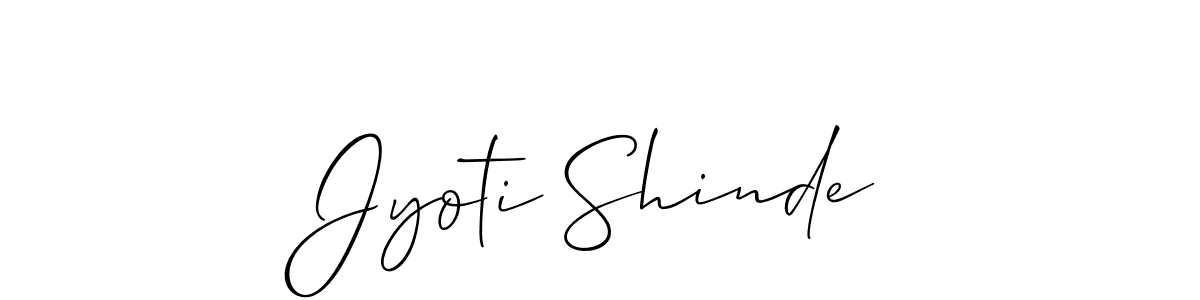 Similarly Allison_Script is the best handwritten signature design. Signature creator online .You can use it as an online autograph creator for name Jyoti Shinde. Jyoti Shinde signature style 2 images and pictures png