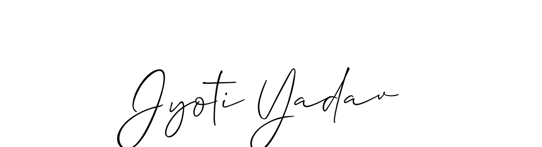 This is the best signature style for the Jyoti Yadav name. Also you like these signature font (Allison_Script). Mix name signature. Jyoti Yadav signature style 2 images and pictures png