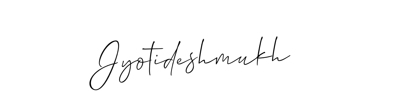 Also You can easily find your signature by using the search form. We will create Jyotideshmukh name handwritten signature images for you free of cost using Allison_Script sign style. Jyotideshmukh signature style 2 images and pictures png