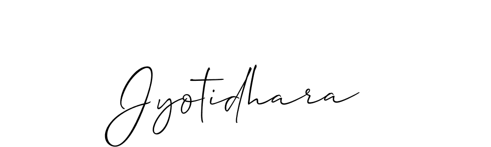 Make a beautiful signature design for name Jyotidhara. With this signature (Allison_Script) style, you can create a handwritten signature for free. Jyotidhara signature style 2 images and pictures png