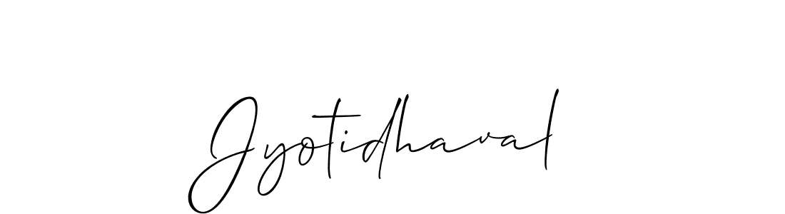 Also we have Jyotidhaval name is the best signature style. Create professional handwritten signature collection using Allison_Script autograph style. Jyotidhaval signature style 2 images and pictures png