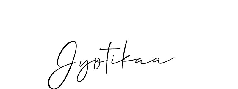 Here are the top 10 professional signature styles for the name Jyotikaa. These are the best autograph styles you can use for your name. Jyotikaa signature style 2 images and pictures png
