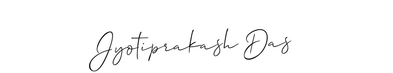 Allison_Script is a professional signature style that is perfect for those who want to add a touch of class to their signature. It is also a great choice for those who want to make their signature more unique. Get Jyotiprakash Das name to fancy signature for free. Jyotiprakash Das signature style 2 images and pictures png
