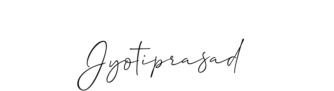 Jyotiprasad stylish signature style. Best Handwritten Sign (Allison_Script) for my name. Handwritten Signature Collection Ideas for my name Jyotiprasad. Jyotiprasad signature style 2 images and pictures png