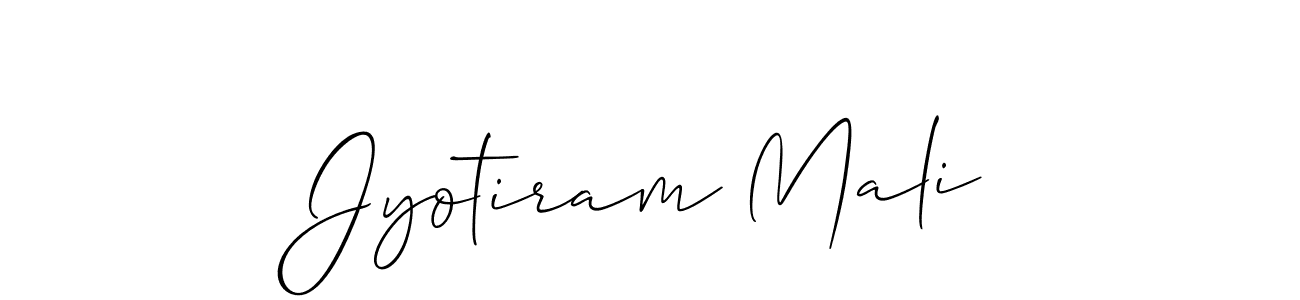 The best way (Allison_Script) to make a short signature is to pick only two or three words in your name. The name Jyotiram Mali include a total of six letters. For converting this name. Jyotiram Mali signature style 2 images and pictures png