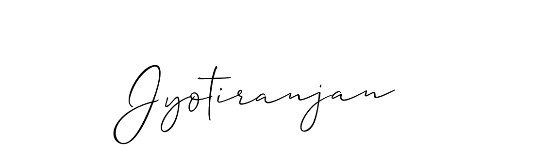 Jyotiranjan stylish signature style. Best Handwritten Sign (Allison_Script) for my name. Handwritten Signature Collection Ideas for my name Jyotiranjan. Jyotiranjan signature style 2 images and pictures png