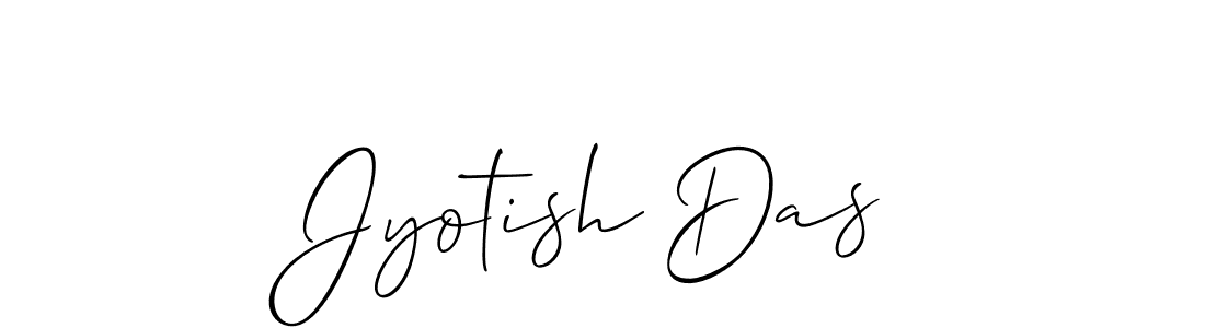 You should practise on your own different ways (Allison_Script) to write your name (Jyotish Das) in signature. don't let someone else do it for you. Jyotish Das signature style 2 images and pictures png