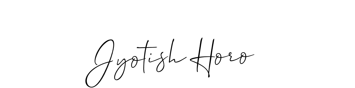 You should practise on your own different ways (Allison_Script) to write your name (Jyotish Horo) in signature. don't let someone else do it for you. Jyotish Horo signature style 2 images and pictures png