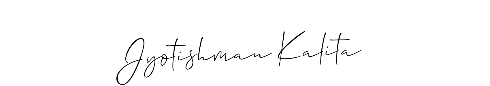 Best and Professional Signature Style for Jyotishman Kalita. Allison_Script Best Signature Style Collection. Jyotishman Kalita signature style 2 images and pictures png