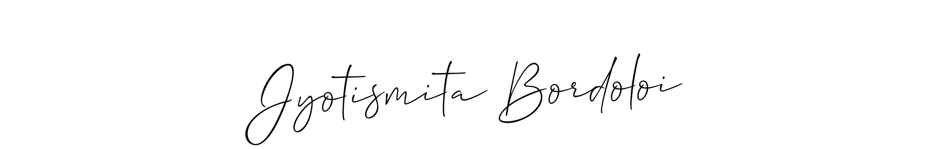 Once you've used our free online signature maker to create your best signature Allison_Script style, it's time to enjoy all of the benefits that Jyotismita Bordoloi name signing documents. Jyotismita Bordoloi signature style 2 images and pictures png